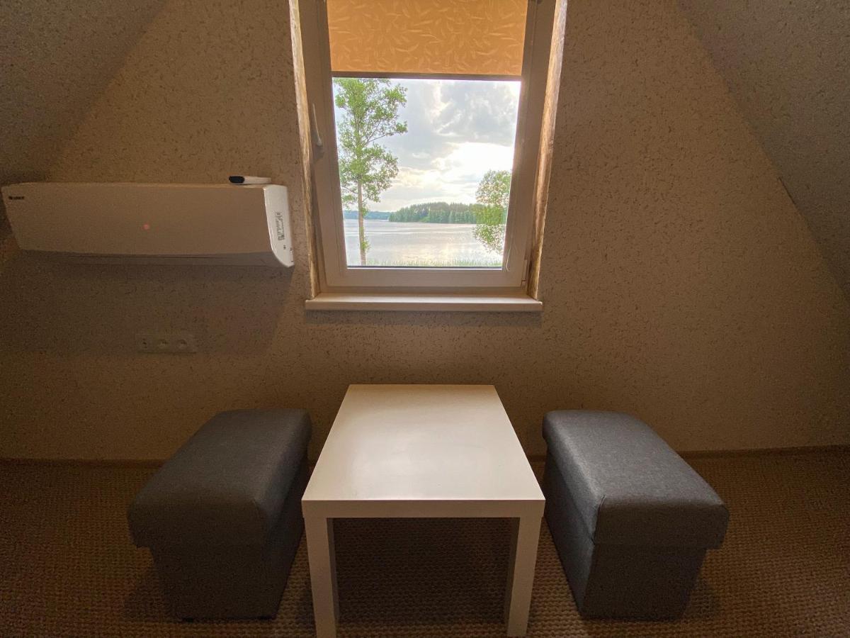 Ezeru Gleby Hotel Zarasai Buitenkant foto