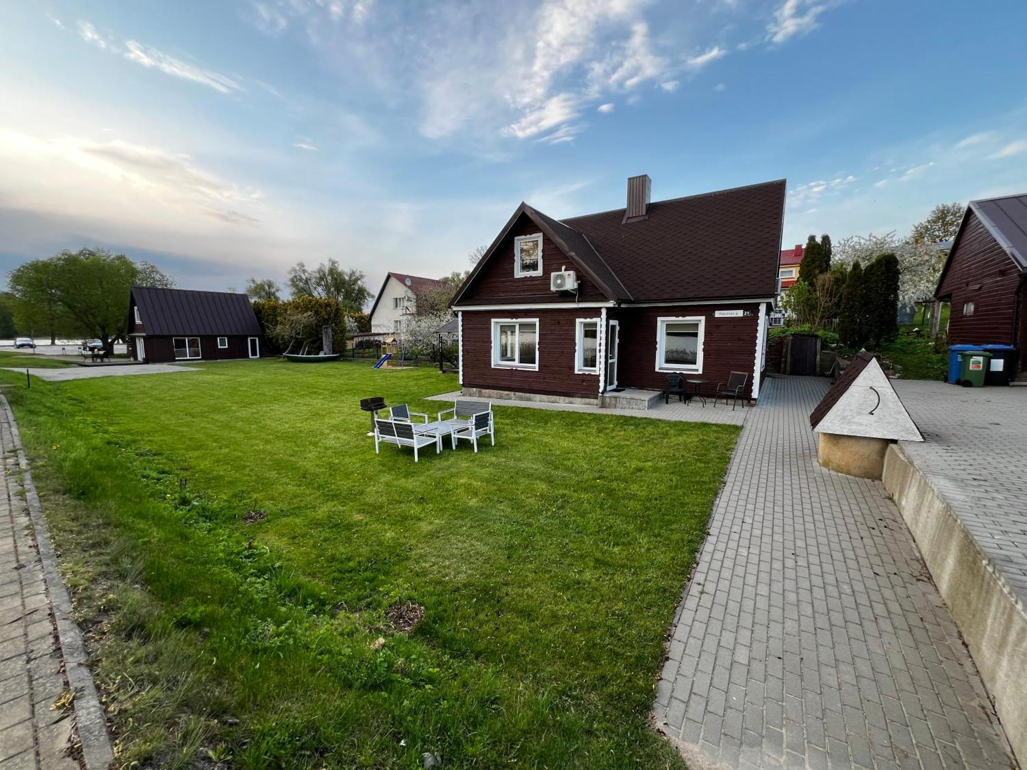 Ezeru Gleby Hotel Zarasai Buitenkant foto